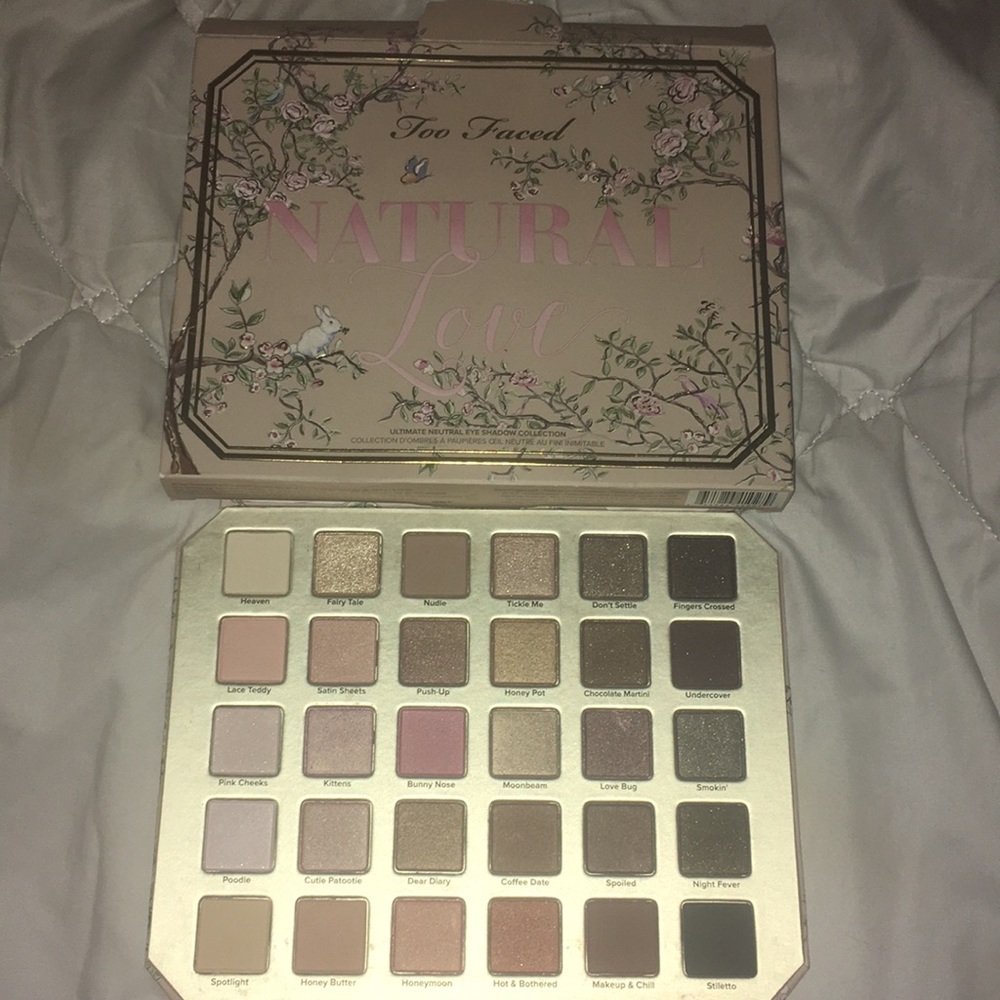 Too Faced Natural Love palette.